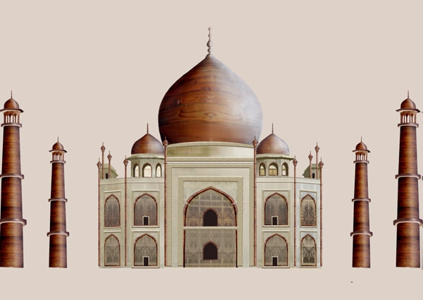 Creation of Taj Mahal: Step 15